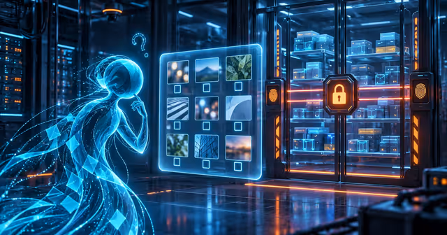 Agente de inteligência artificial encontra um desafio CAPTCHA diante de um repositório de pacotes protegido.