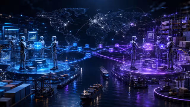Imagem: Alibaba Revela o Futuro do B2B com Comunicação Autônoma Agente-a-Agente