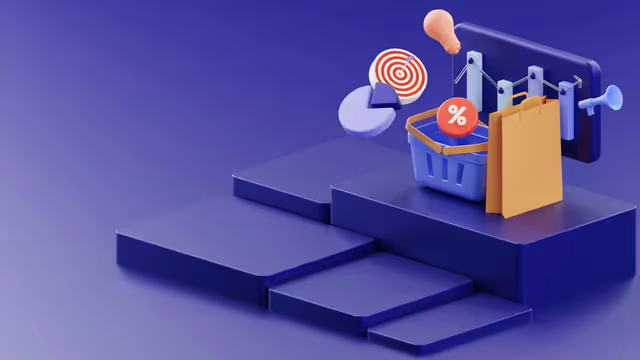 Plataforma de marketplace digital com ícones de software e ofertas vitalícias em destaque