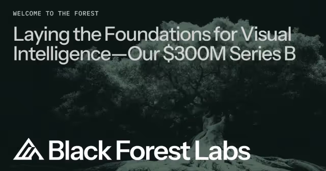 Black Forest Labs capta US$ 300M em Série B de US$ 3,25 bi