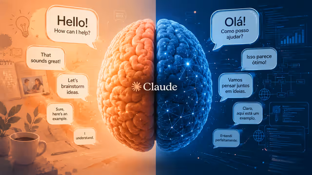 Imagem ilustrativa: Claude é mais frio com brasileiros? Estudo revela que IA muda de personalidade conforme o idioma