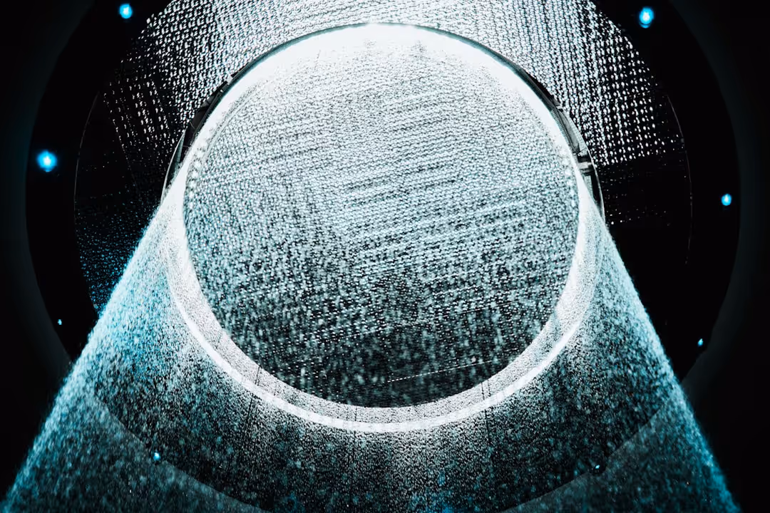 Imagem de conclusão do artigo sobre o mito de que a China não lidera a IA aberta: representação visual do equilíbrio global de forças em inteligência artificial com destaque para a liderança chinesa em custo-benefício e adoção
