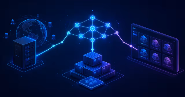 Três caminhos de infraestrutura para n8n: servidor global, containers em template e painel de aplicativos