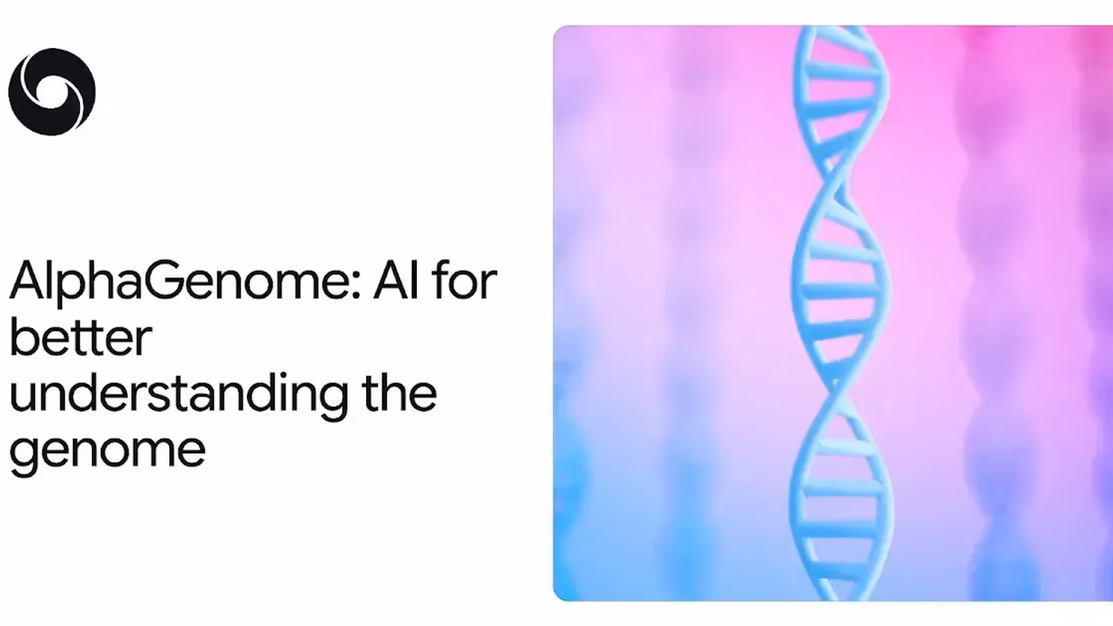 DeepMind libera AlphaGenome, IA que revoluciona análise genética