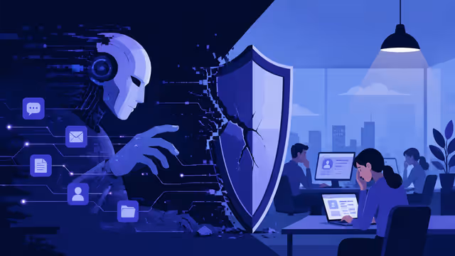 Imagem ilustrativa: O risco dos agentes de IA já chegou às empresas. O Brasil ainda trata como teste