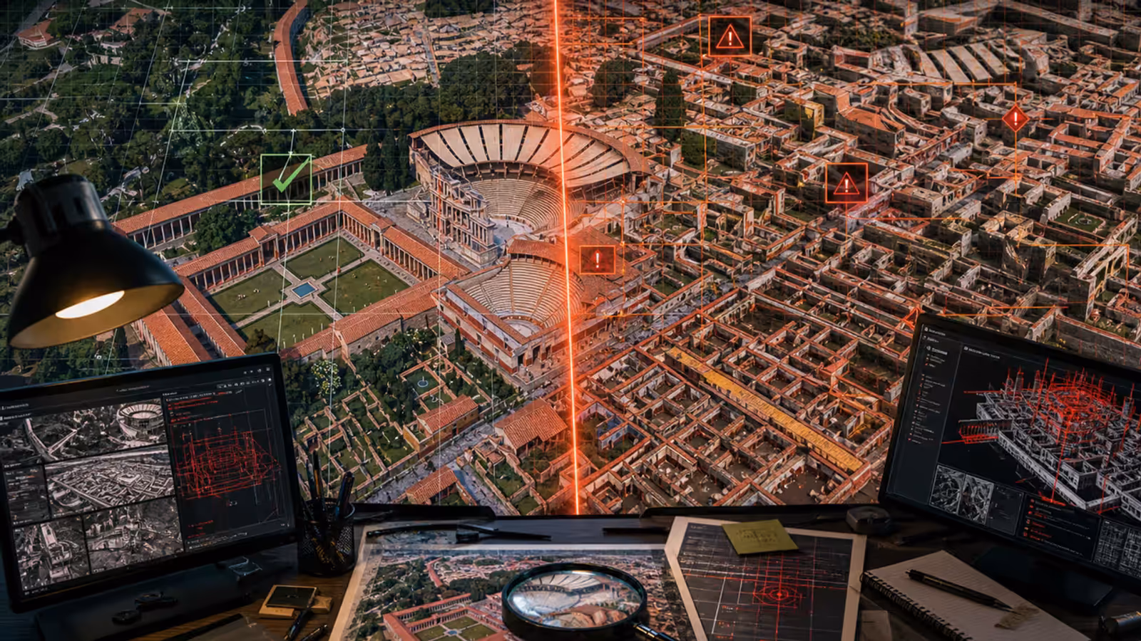 Imagem ilustrativa: O Google Earth deixou a IA criar satélites falsos. Um dia depois, recuou