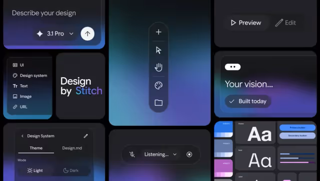 Google Revoluciona Design de UI com Upgrade 'Vibe Design' do Stitch
