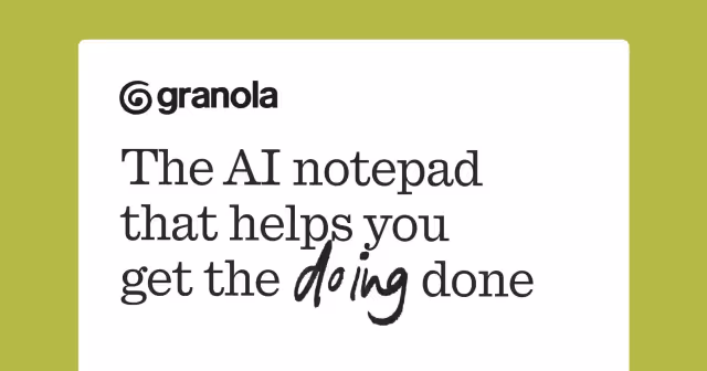 Granola AI lança app iPhone para anotações automáticas em chamadas