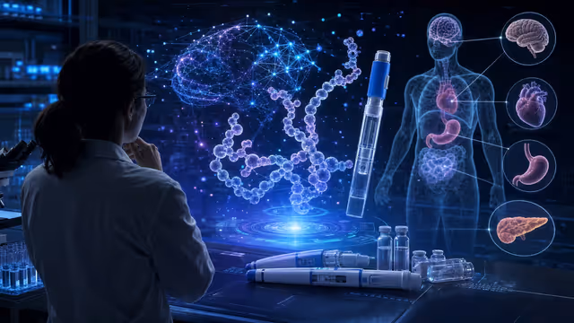 Imagem: IA Revela Efeitos Colaterais Desconhecidos dos Medicamentos GLP-1