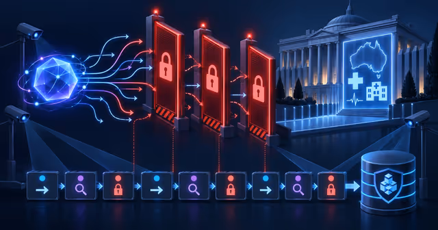 Agente autônomo de IA diante de bloqueios de autorização em um portal governamental australiano de saúde