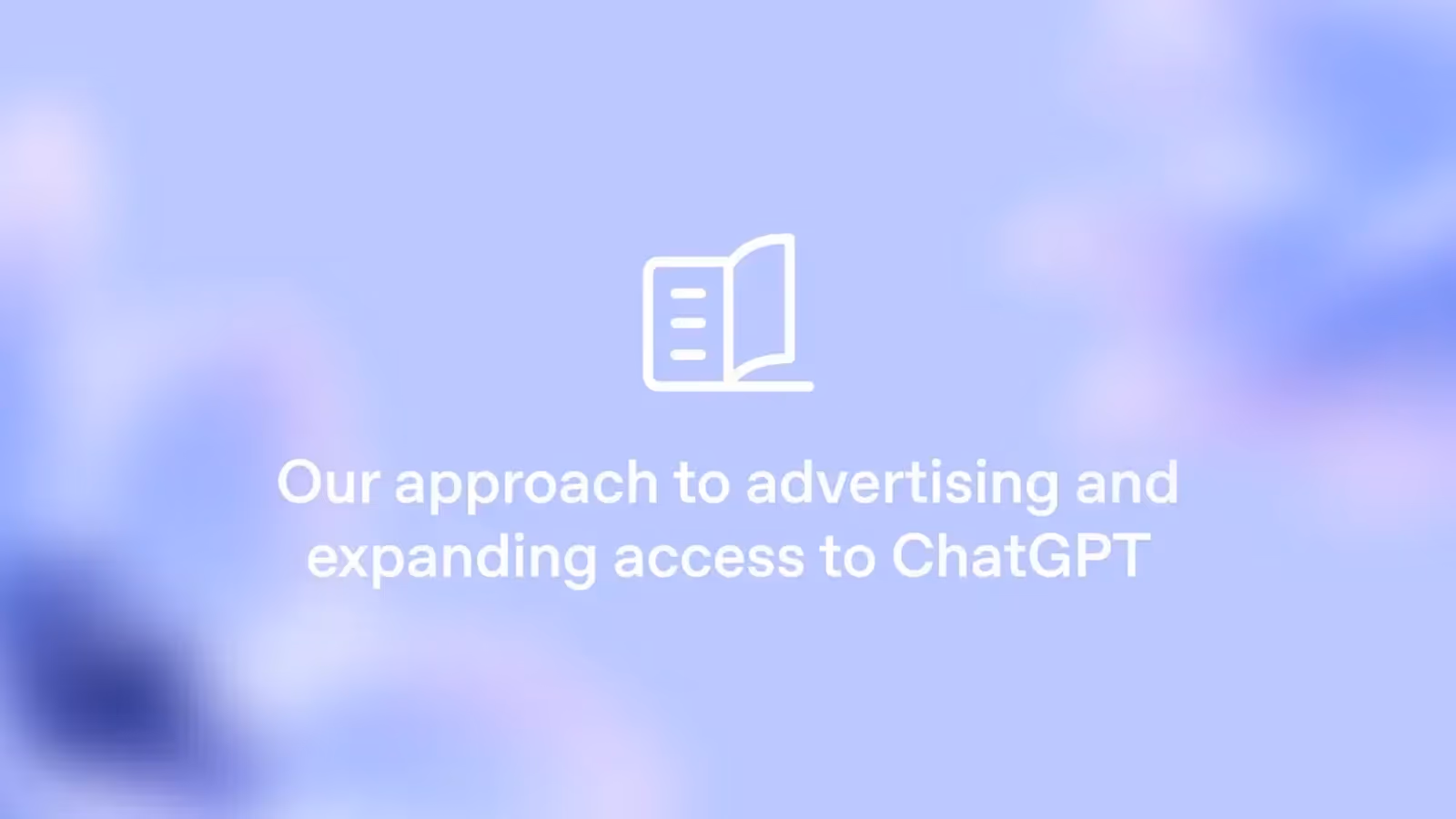 OpenAI começa a testar anúncios direcionados no ChatGPT