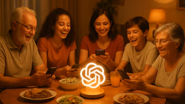 Imagem ilustrativa: OpenAI quer levar o ChatGPT pra sua família — e contratou alguém só pra isso