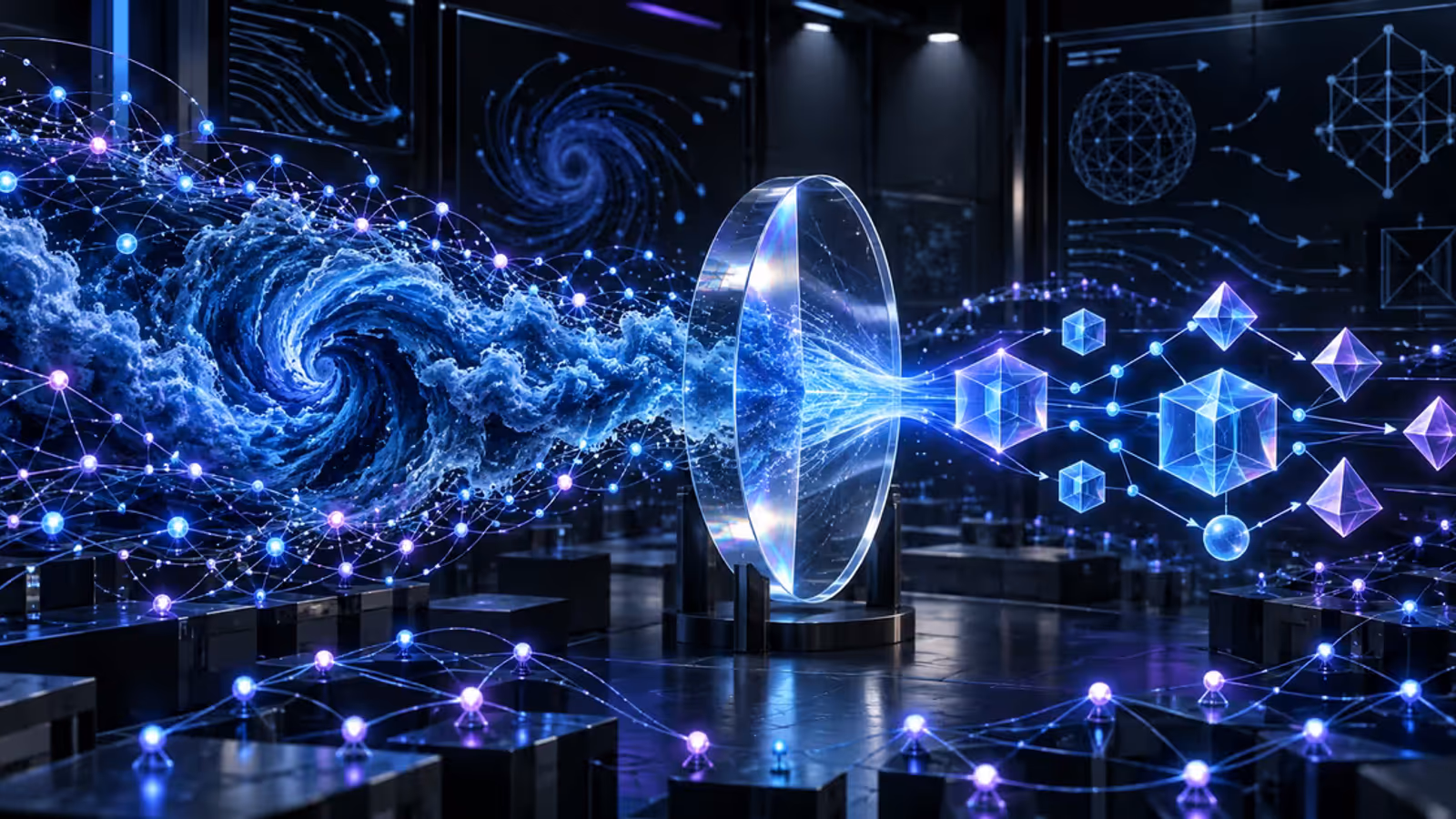 Rede de milhares de agentes de inteligência artificial analisa um vórtice turbulento sob uma lente de verificação científica