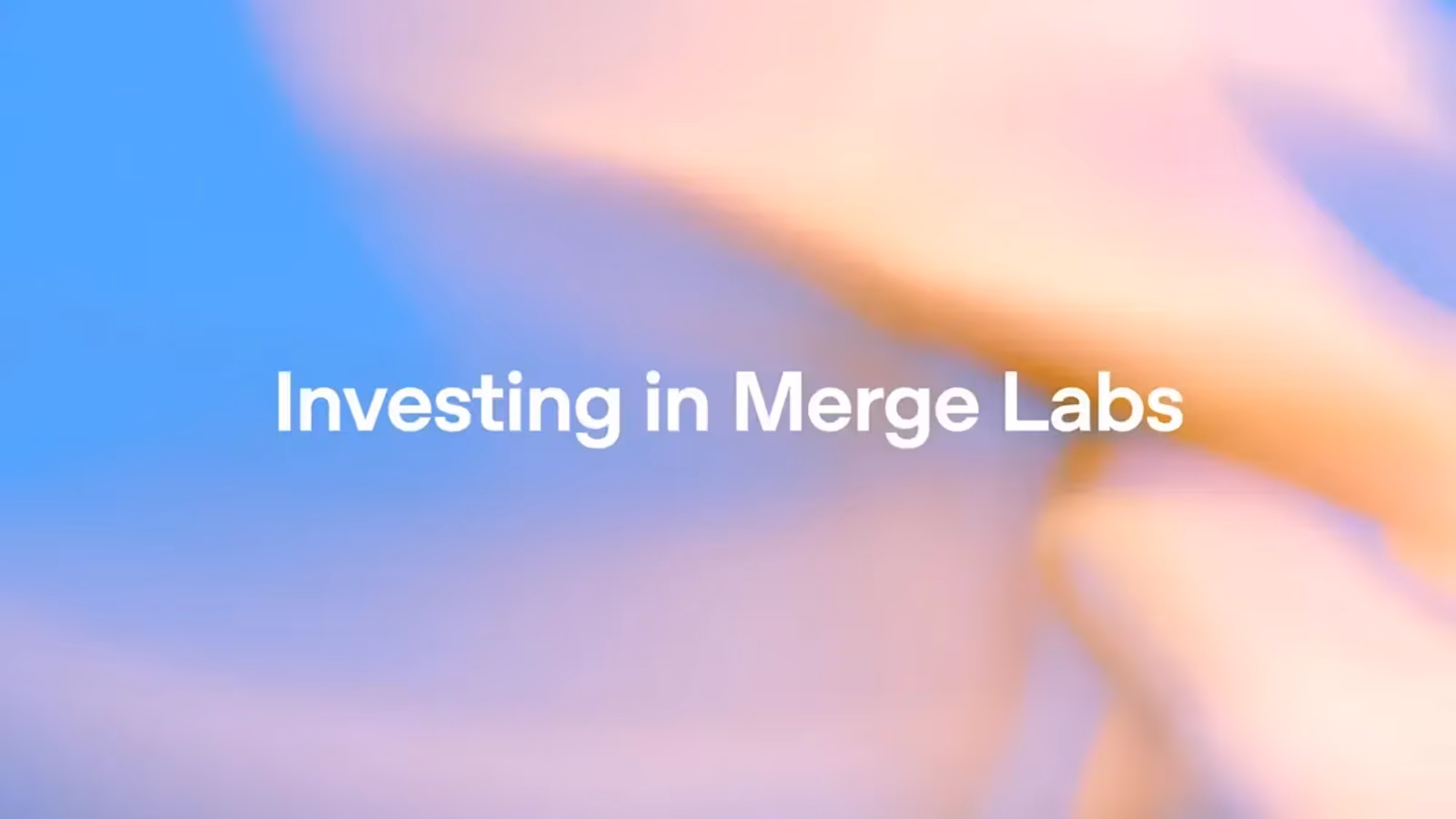 OpenAI Investe US$ 252 Mi na Merge Labs para Avançar BCIs Não Invasivos