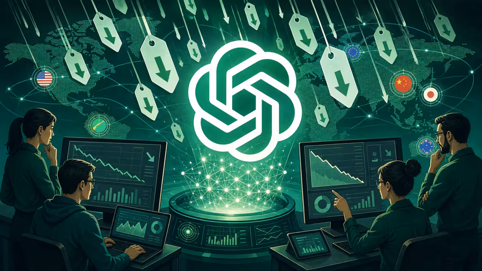 Imagem ilustrativa: A OpenAI cortou até 80% do preço do GPT-5.6. O que ela viu no mercado?