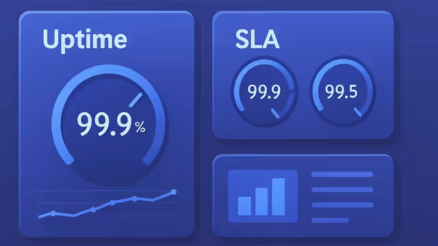 Imagem ilustrativa: SLA e Uptime: O Guia Completo para Escolher Hospedagem Confiável
