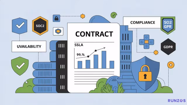 SLA, Uptime e Conformidade (SOC2/GDPR)